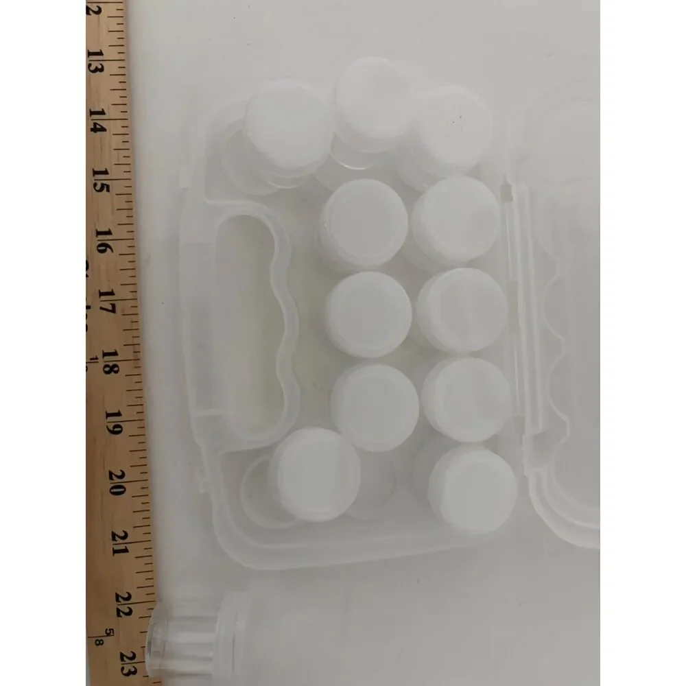 Everything Mary 12-compartment clear plastic craft storage case
